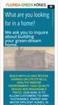 Mobile Screenshot of floridagreenhomes.us
